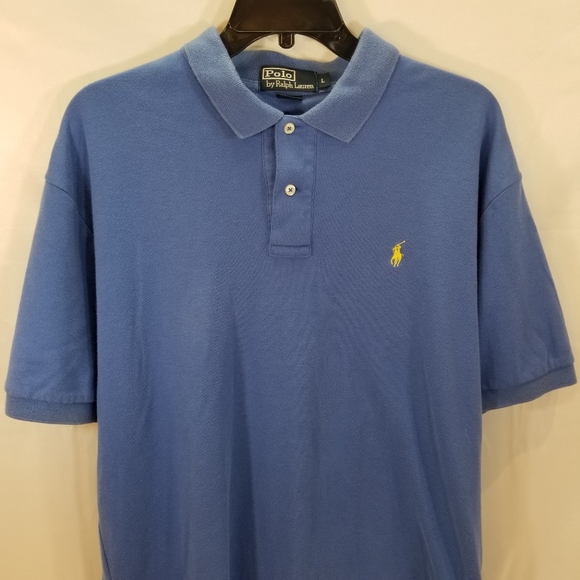 Polo Ralph Lauren Royal Blue Polo Shirt Large - Picture 2 of 15